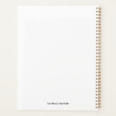 Schwarze Katze Planer (Rückseite)