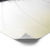 Schwarze Katze Poster (Ecke)