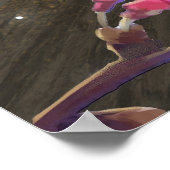 Schwarze Katze Poster (Ecke)