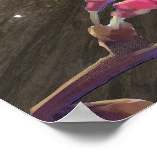 Schwarze Katze Poster (Ecke)