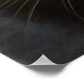 Schwarze Katze Poster (Ecke)