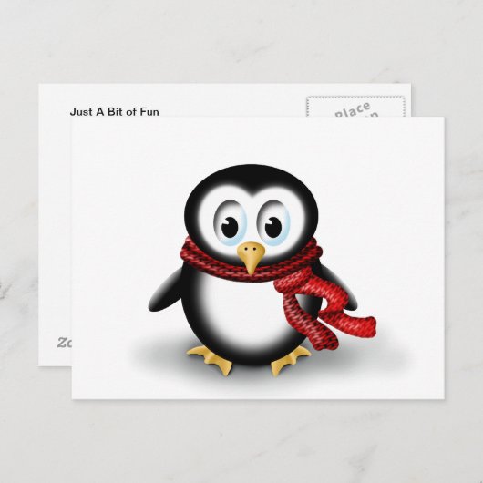 Schwarze Katze Postkarte (Vorne/Hinten)