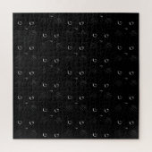 Schwarze Katze Puzzle (Vertikal)