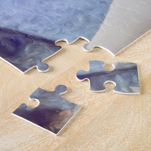 Schwarze Katze Puzzle (Seite)