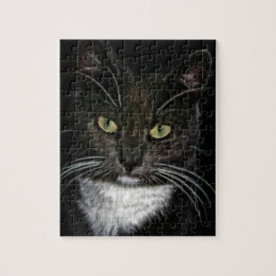 Schwarze Katze Puzzle