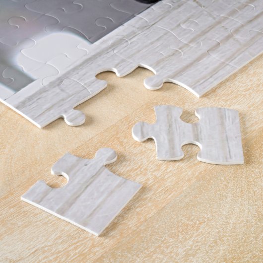 Schwarze Katze Puzzle (Seite)