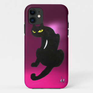 SCHWARZE KATZE, rosa Case-Mate iPhone Hülle