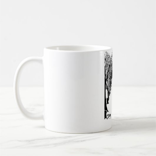 Schwarze Katze, Rudyard Kipling Kaffeetasse (Links)