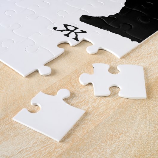 Schwarze Katze, Rudyard Kipling Puzzle (Seite)