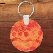 Schwarze Katze Schlüsselanhänger (Rückseite)