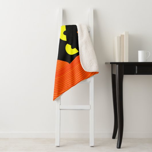 Schwarze Katze Sherpadecke (Beispiel)