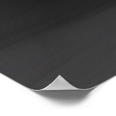 Schwarze Katze Smaragd Augen Poster (Ecke)