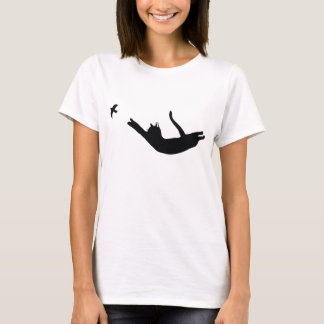 Schwarze Katze T-Shirt