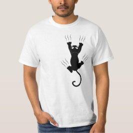 Schwarze Katze T-Shirt