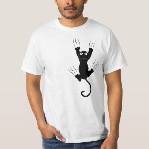 Schwarze Katze T-Shirt