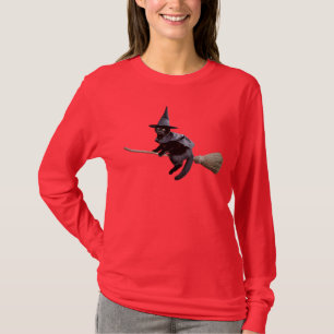 Schwarze Katze T-Shirt