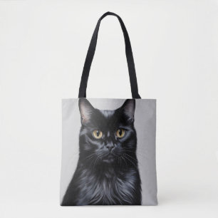 Schwarze Katze Tasche