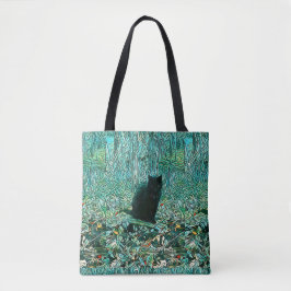Schwarze Katze Tasche