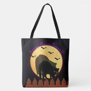 Schwarze Katze Tasche