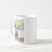 Schwarze Katze Tasse (Vorderseite Links)