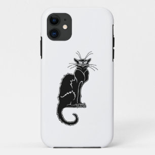 schwarze Katze Tier Silhouette Case-Mate iPhone Hülle