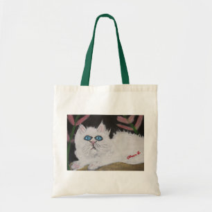 Schwarze Katze Totbeutel Tragetasche
