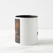 Schwarze Katze und Jack-O-Laterne Tasse (Zentrum)