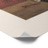 Schwarze Katze und Tortoiseshell Poster (Ecke)