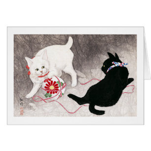 Schwarze Katze und weiße Katze, Takahashi Shotei