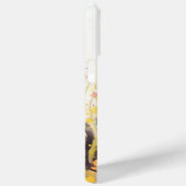 Schwarze Katze unter den Blume Case-Mate iPhone Hülle (Rückseite / Rechts)