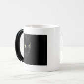 Schwarze Katze Verwandlungstasse (Vorderseite Links)