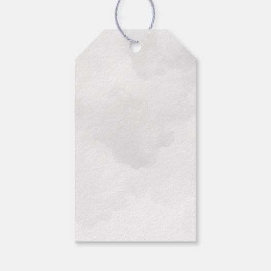 Schwarze Katze von einem magischen Vollmond zum Ge Geschenkanhänger (Rückseite)