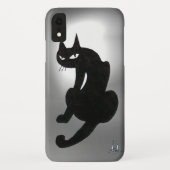 SCHWARZE KATZE weiß Case-Mate iPhone Hülle (Rückseite)