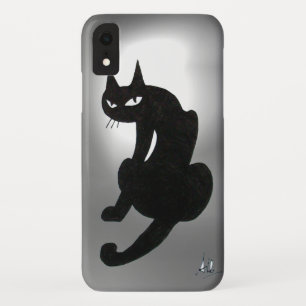 SCHWARZE KATZE weiß Case-Mate iPhone Hülle