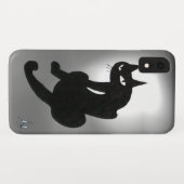 SCHWARZE KATZE weiß Case-Mate iPhone Hülle (Rückseite (Horizontal))