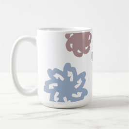 Schwarze Katze Winter Kaffeetasse