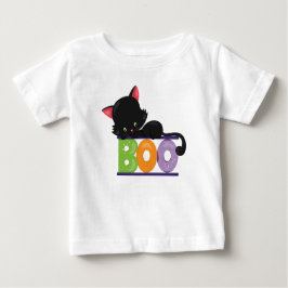 Schwarze Katzeboo-Baby-T - Shirt