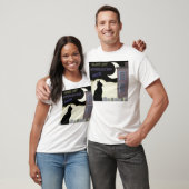 Schwarze Katzen-Anerkennungs-Tag! T-Shirt (Unisex)