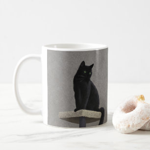 Schwarze Katzen Aristokratie Kaffeetasse