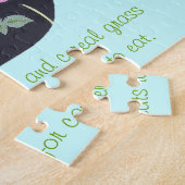 Schwarze Katzen Blume Pflanze Katzen können Puzzle (Seite)