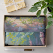 Schwarze Katzen Farbige Wildblumen Dekoupage Seidenpapier (Geschenk)