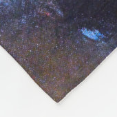 Schwarze Katzen-Fleece-Decken Fleecedecke (Ecke)