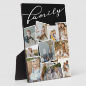 Schwarze Katzen-Fotos FotoCollage-Familie Fotoplatte (Seite)