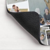 Schwarze Katzen-Fotos FotoCollage-Familie Mousepad (Ecke)