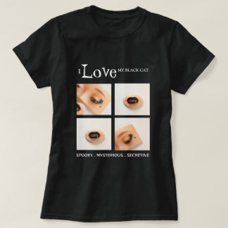Schwarze Katzen Frauen T-Shirt