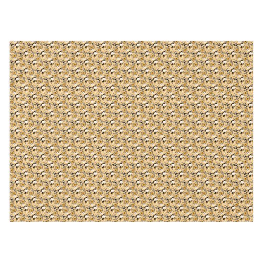 Schwarze Katzen, Geist und Kürbis Tischdecke (Vorderseite (Horizontal))