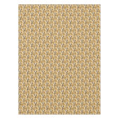 Schwarze Katzen, Geist und Kürbis Tischdecke (Vorderseite)