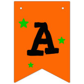 Schwarze Katzen-Halloween-Flaggen-Fahne Wimpelkette (Zweite Fahne)