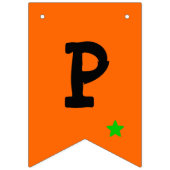 Schwarze Katzen-Halloween-Flaggen-Fahne Wimpelkette (Dritte Fahne)