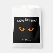 Schwarze Katzen Halloween Geschenktüte Geschenktütchen (Vorderseite)